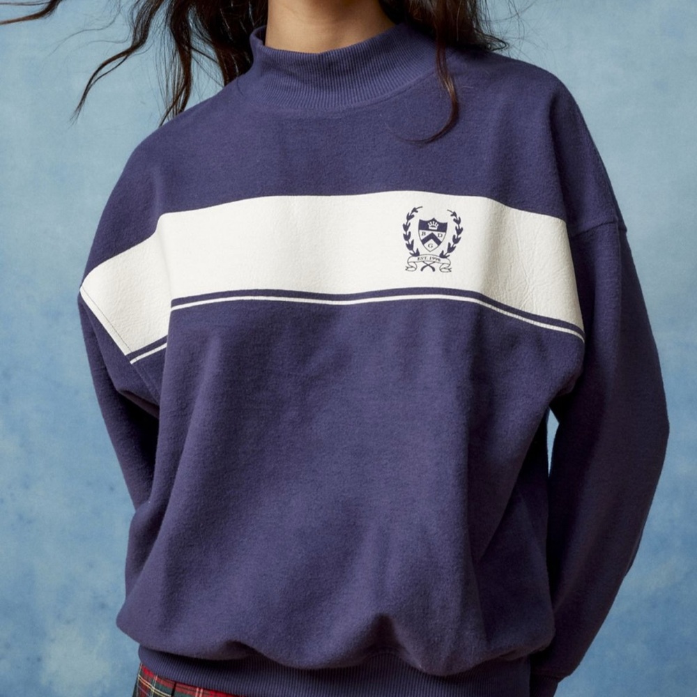 BDG Orion Mock Neck Sweatshirt